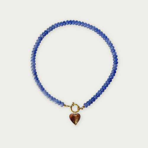 Mid Blue | Rainbow Necklace