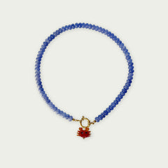 Mid Blue | Rainbow Necklace