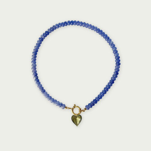 Mid Blue | Rainbow Necklace