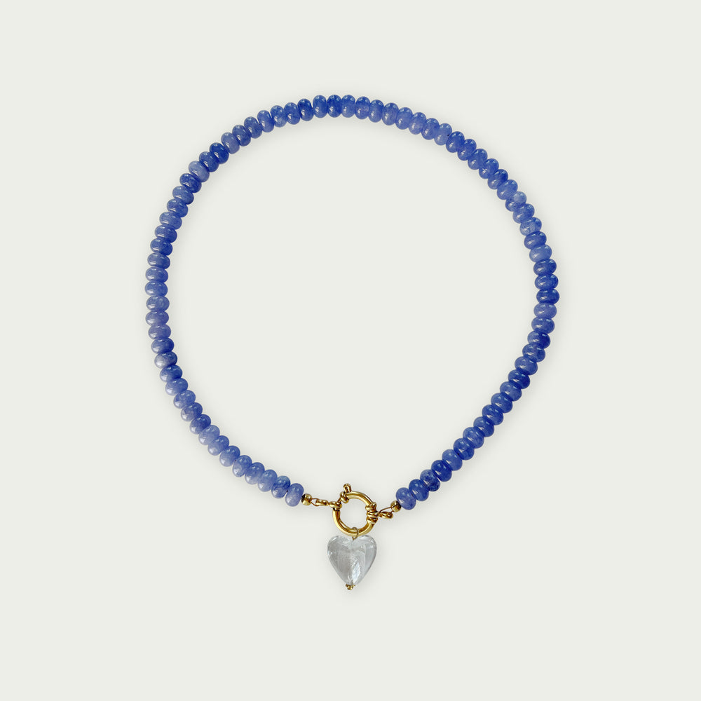 Mid Blue | Rainbow Necklace