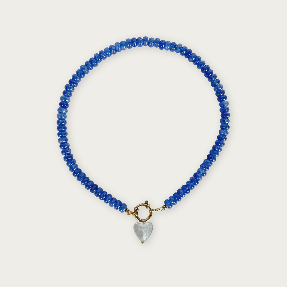 Mid Blue | Rainbow Necklace