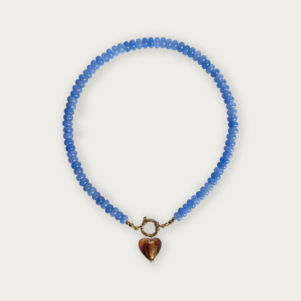 Mid Blue | Rainbow Necklace