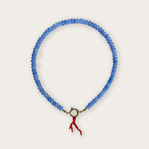 Mid Blue | Rainbow Necklace