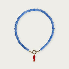 Mid Blue | Rainbow Necklace
