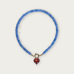 Mid Blue | Rainbow Necklace