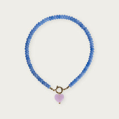 Mid Blue | Rainbow Necklace