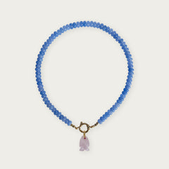 Mid Blue | Rainbow Necklace