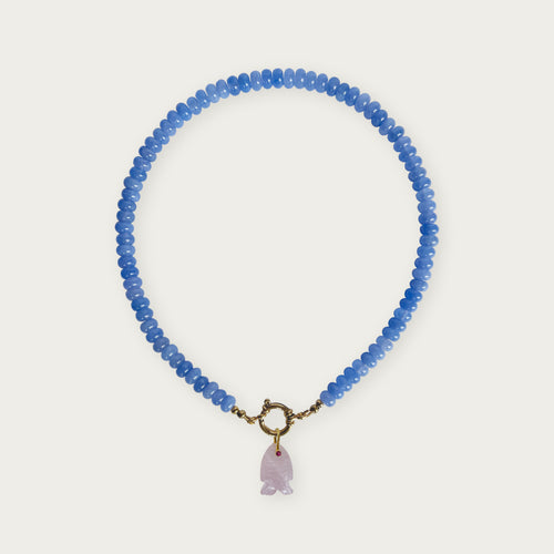 Mid Blue | Rainbow Necklace