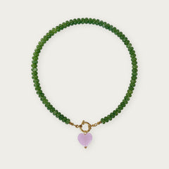 Moss Green | Rainbow Necklace