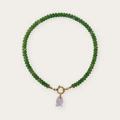Moss Green | Rainbow Necklace