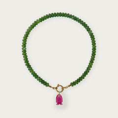 Moss Green | Rainbow Necklace