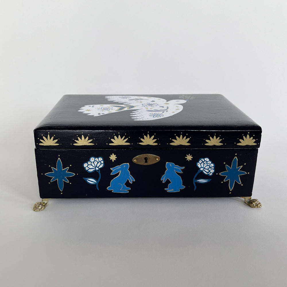 Midnight Bird Jewellery Box
