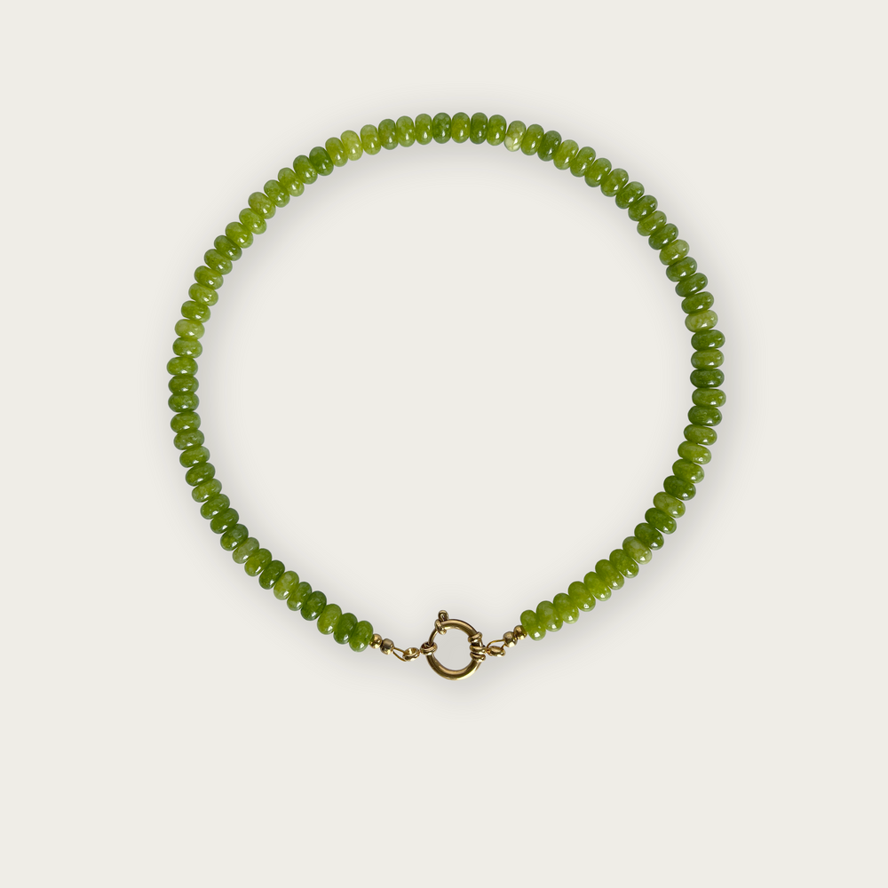 Olive Green | Rainbow Necklace