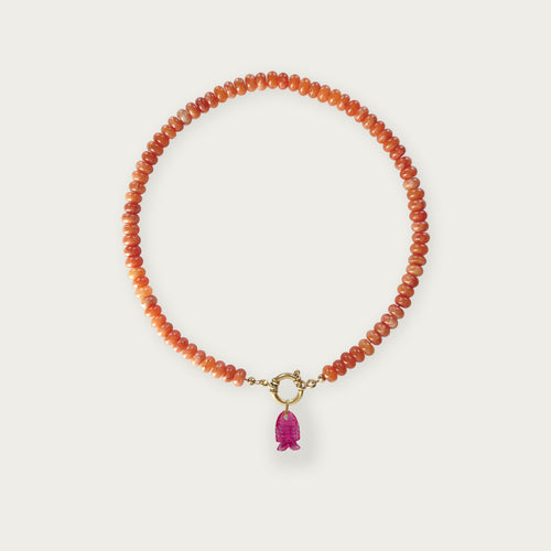 Orange | Rainbow Necklace