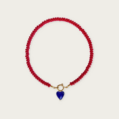 Scarlet Red | Rainbow Necklace