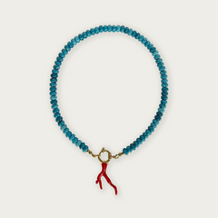 Sea Blue | Rainbow Necklace