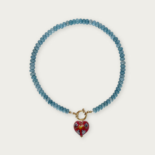 Sea Blue | Rainbow Necklace