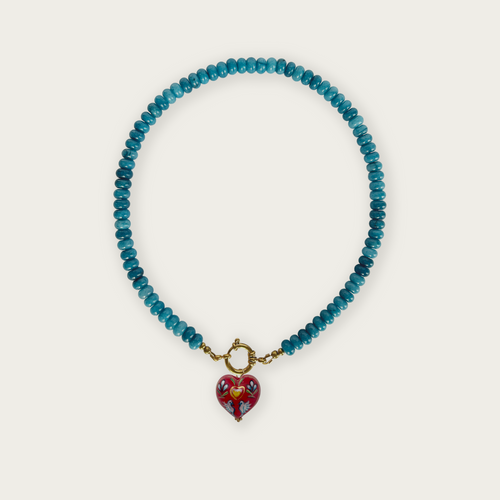 Sea Blue | Rainbow Necklace
