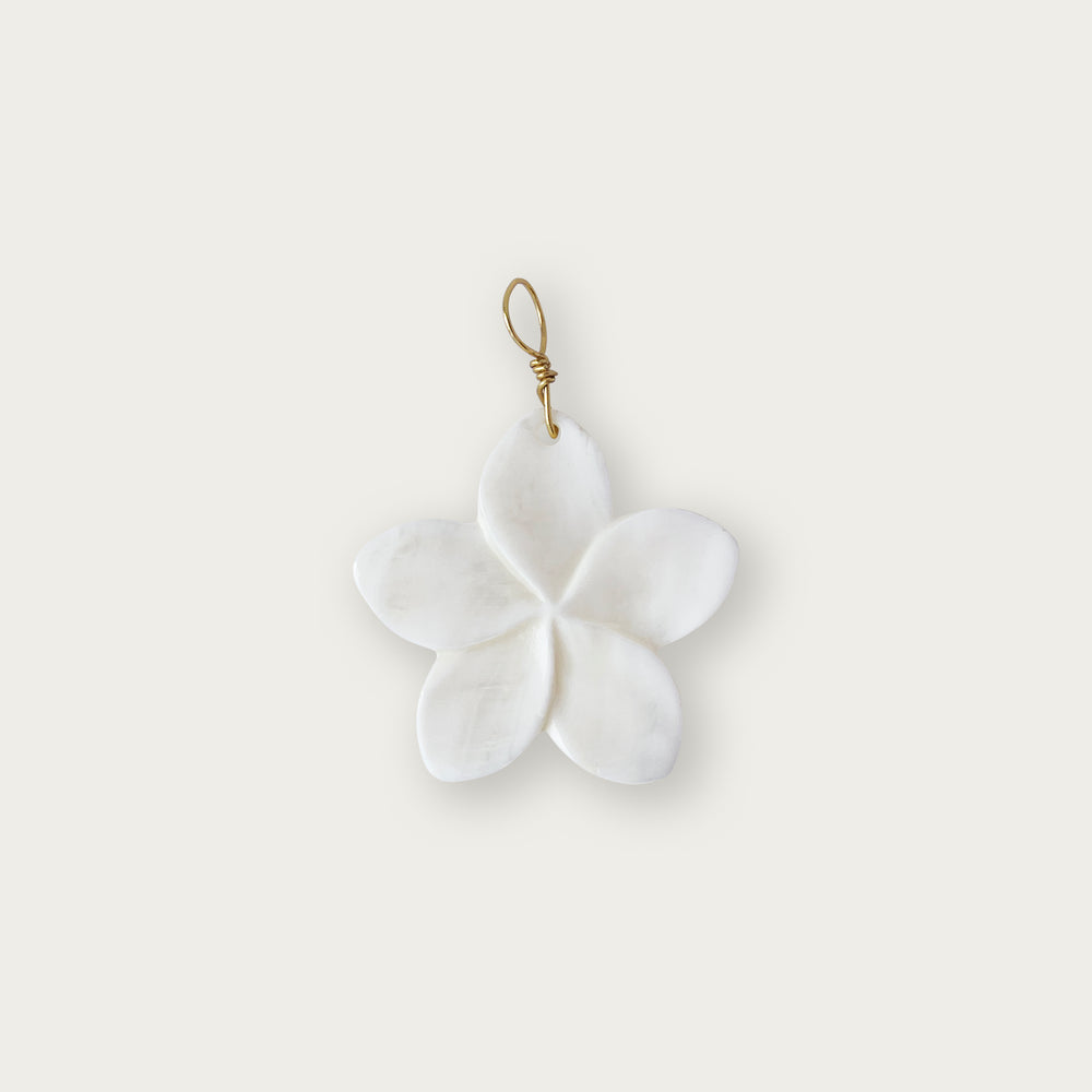 Shell Flower Pendant