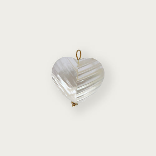 Shell Heart Pendant